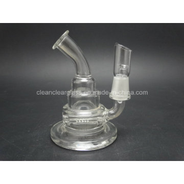 Factory Wholesale Minitube Baby Cake Glass Water Pipe Oil Rig Vapor Rig